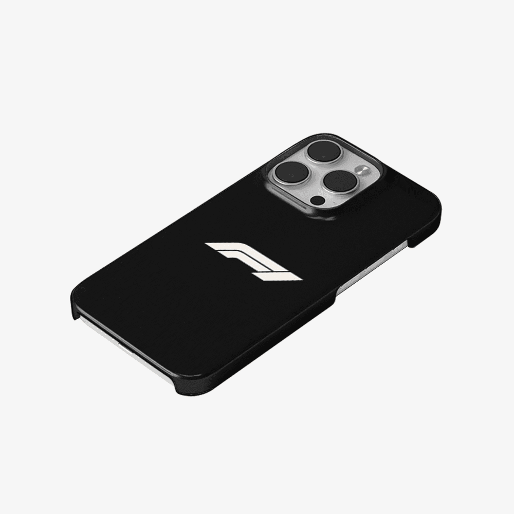 Formula Racer Black Minimal Phone Case
