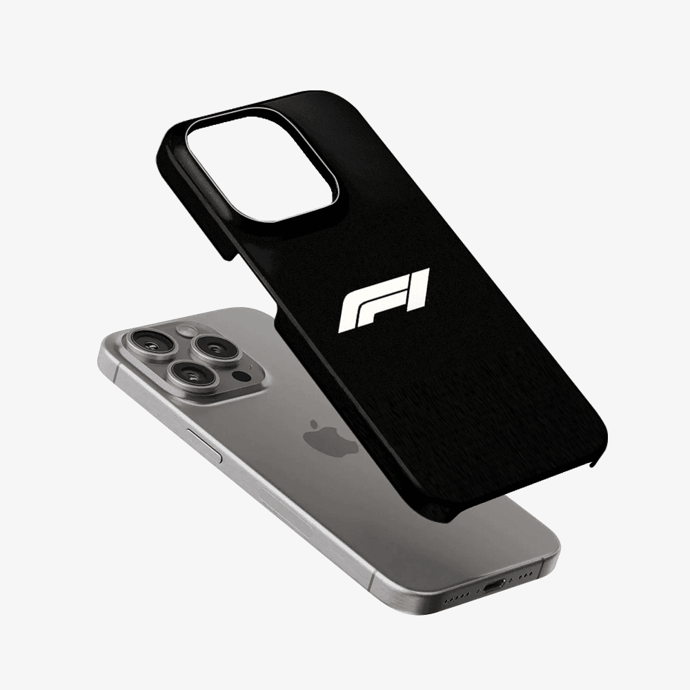 Formula Racer Black Minimal Phone Case