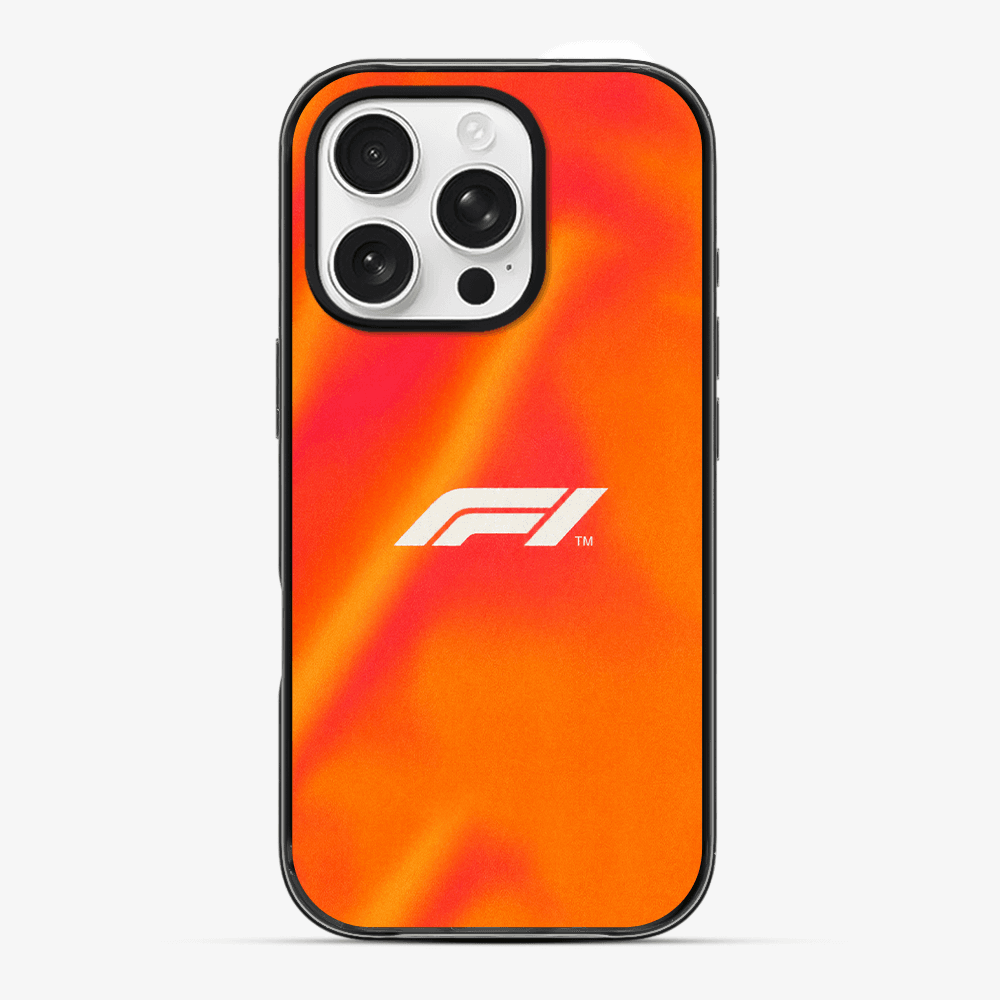 Formula Racer Orange Gradient Phone Case