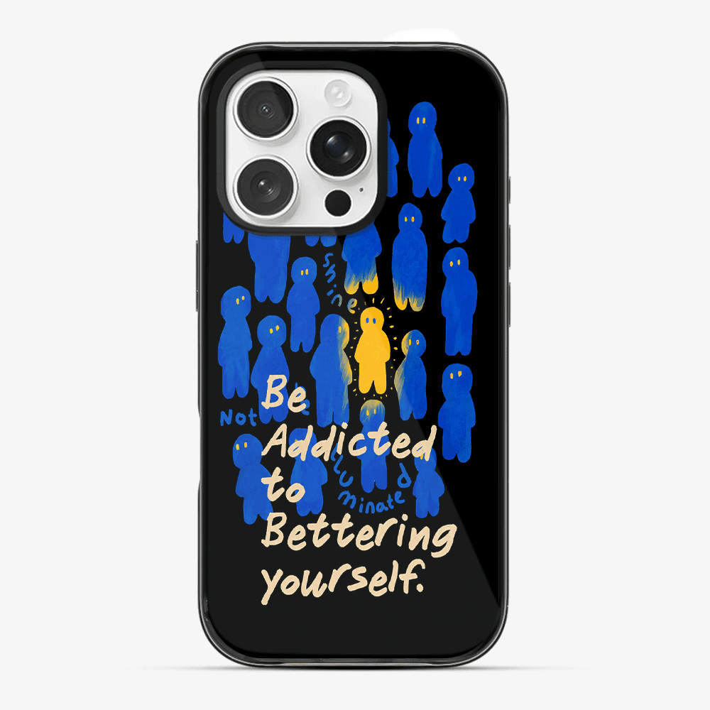 Better Yourself Quote Phone Case