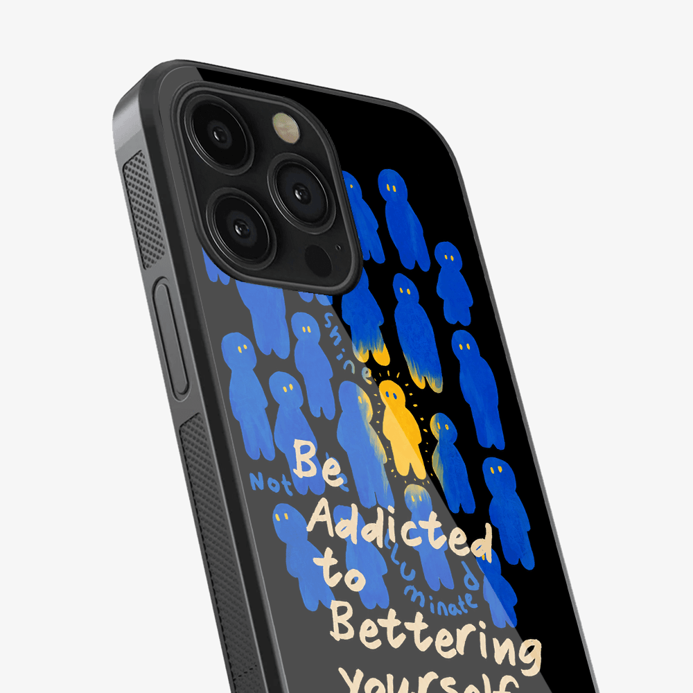 Better Yourself Quote Phone Case
