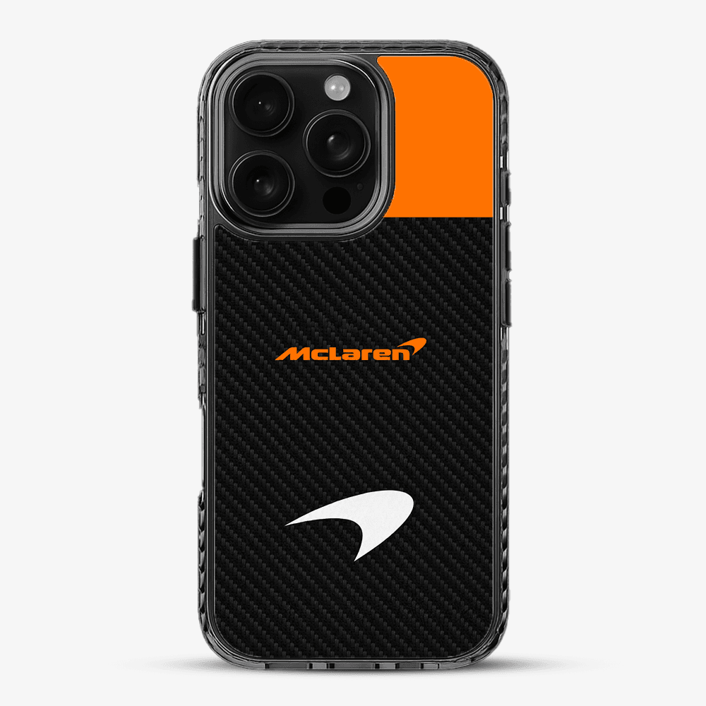 Orange Carbon Racer Phone Case