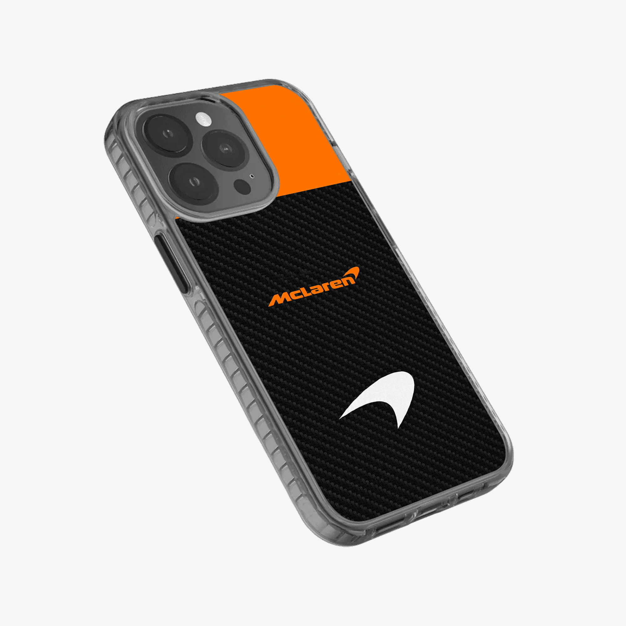 Orange Carbon Racer Phone Case
