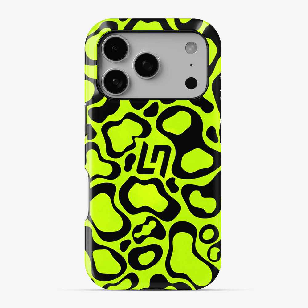 Neon Leopard Pattern Phone Case premium designer phone case