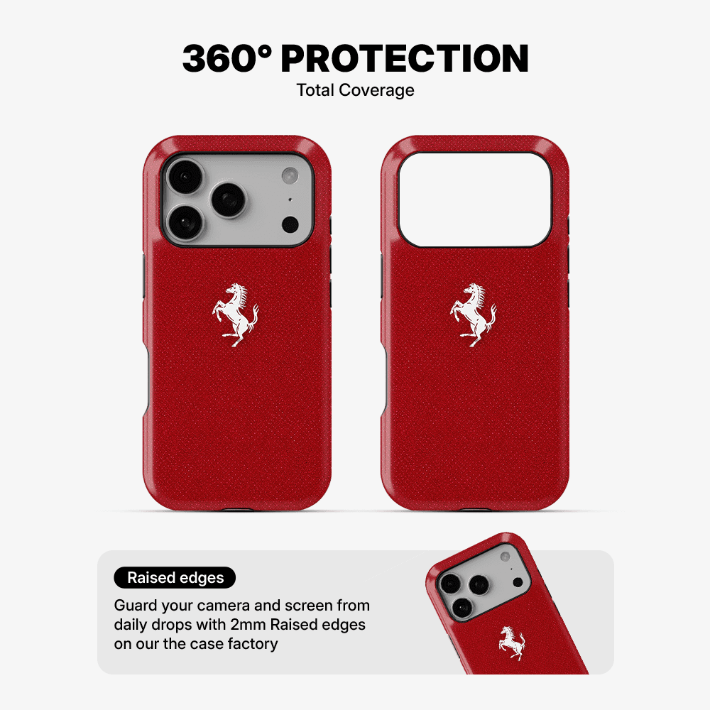 Red Performance Emblem Phone Case