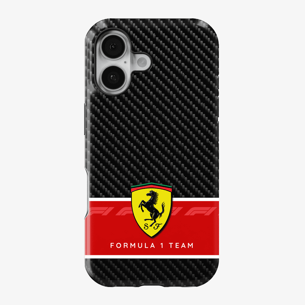 Carbon Formula Stripe Phone Case