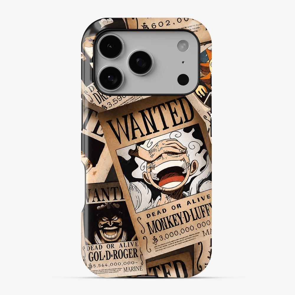 Pirate Wanted Collage Phone Case premium designer phone case