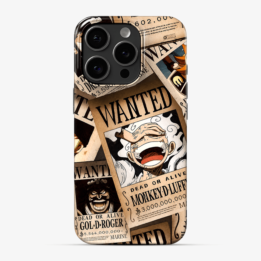 Pirate Wanted Collage Phone Case