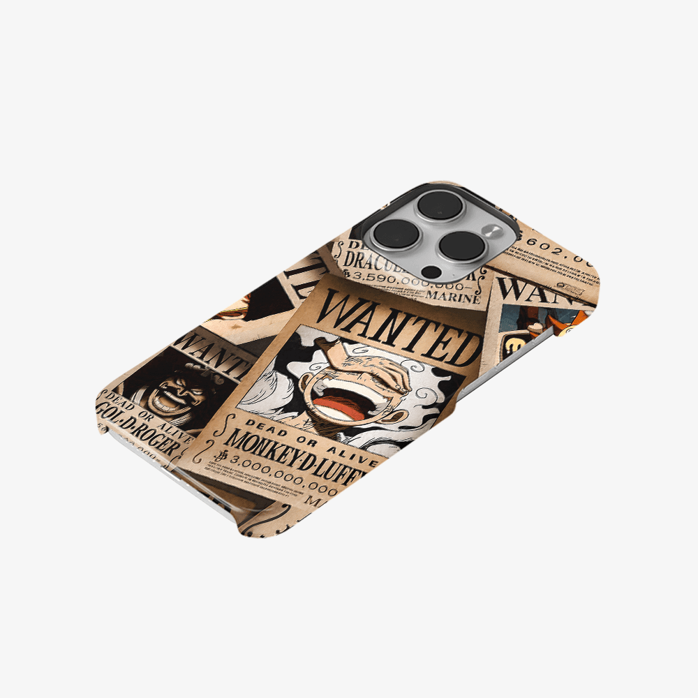 Pirate Wanted Collage Phone Case