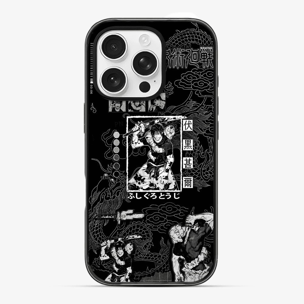 Dark Manga Collage Phone Case