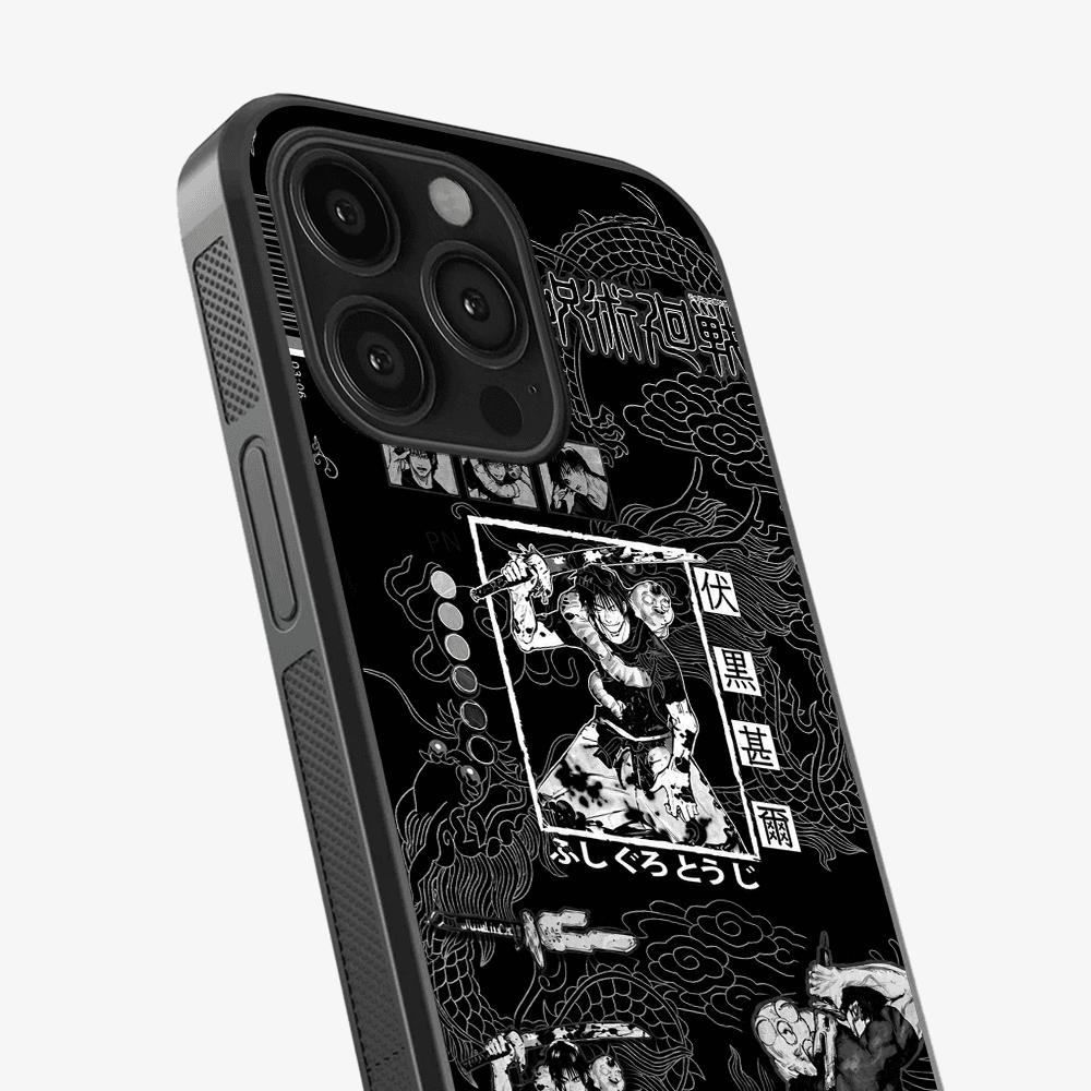 Dark Manga Collage Phone Case