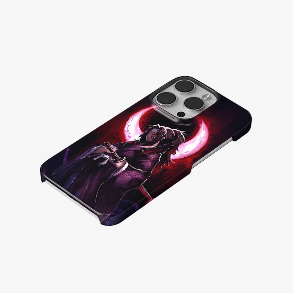 Crimson Moon Warrior Phone Case