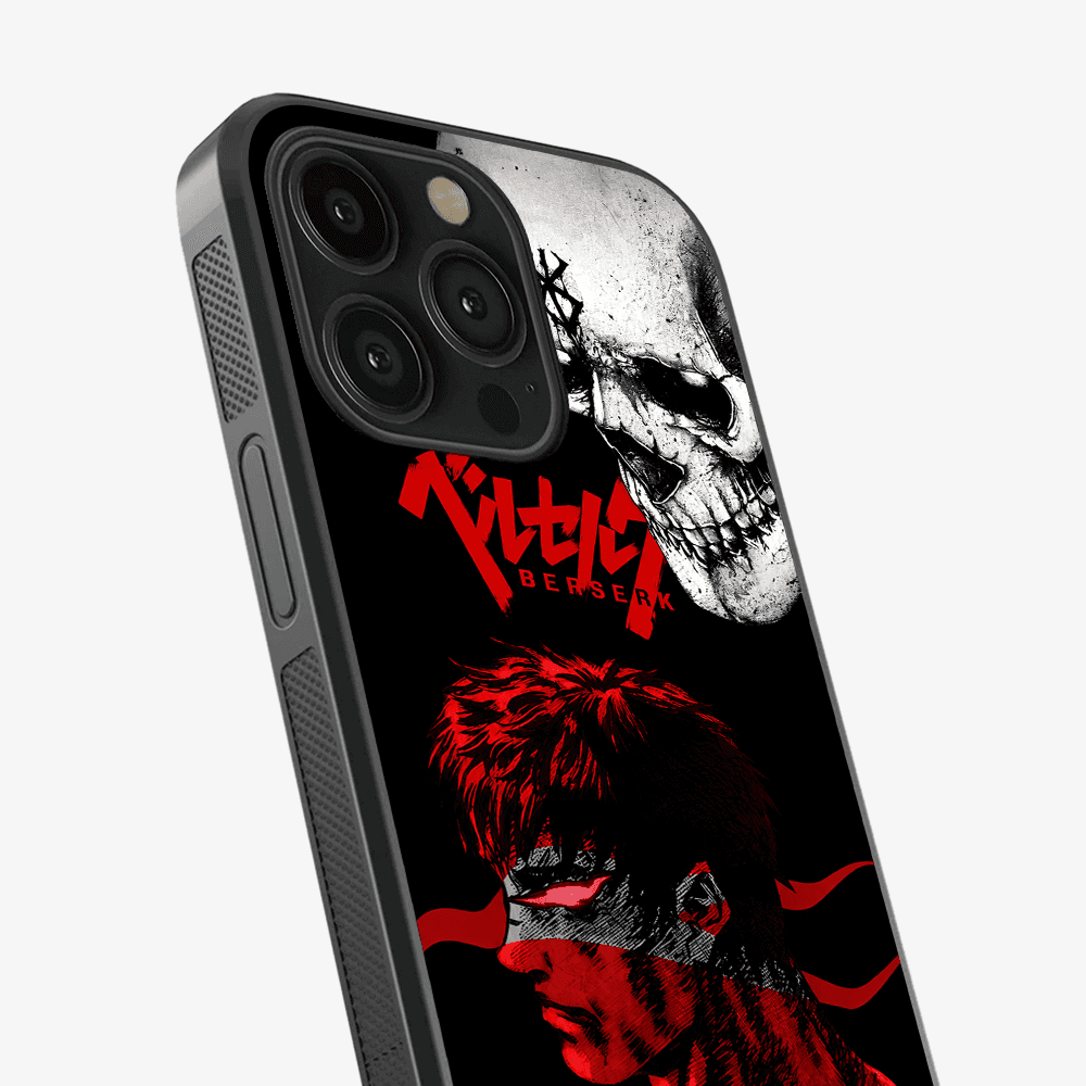 Dark Berserker Skull Phone Case