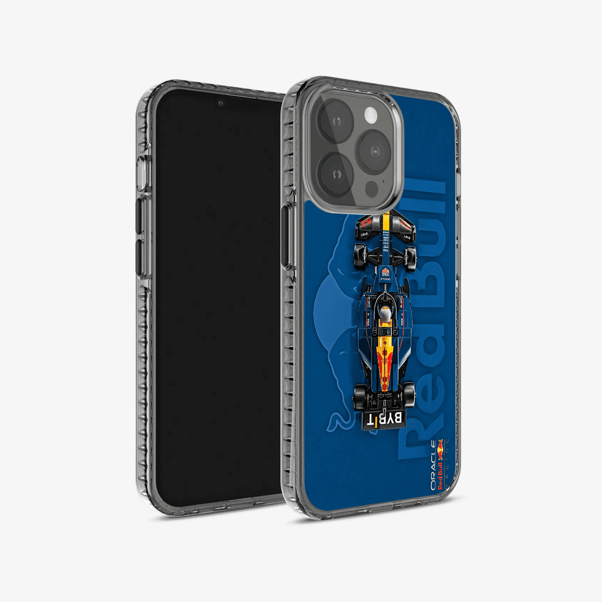 Blue Formula Racer Blueprint Phone Case