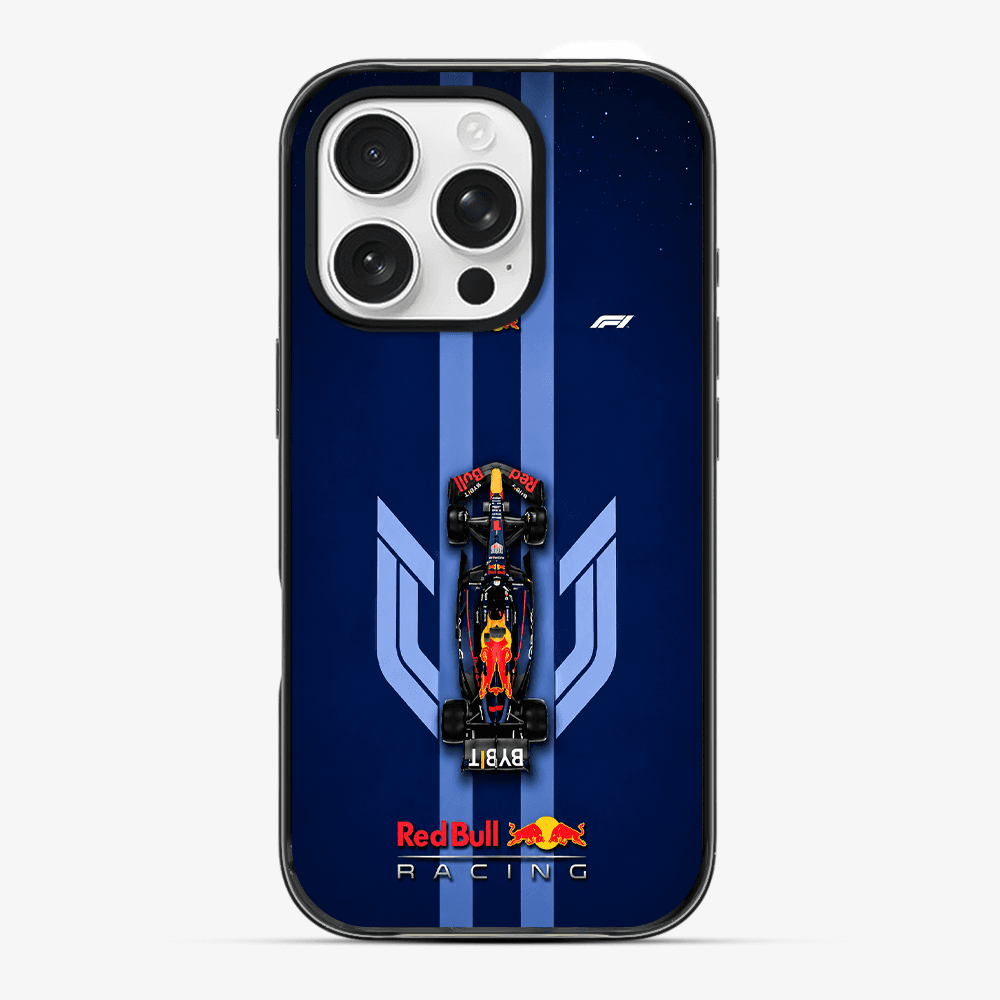 Blue Formula Racer Vertical Phone Case