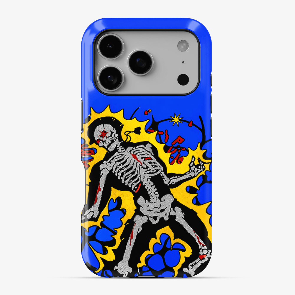 Psychedelic Skeleton Phone Case premium designer phone case