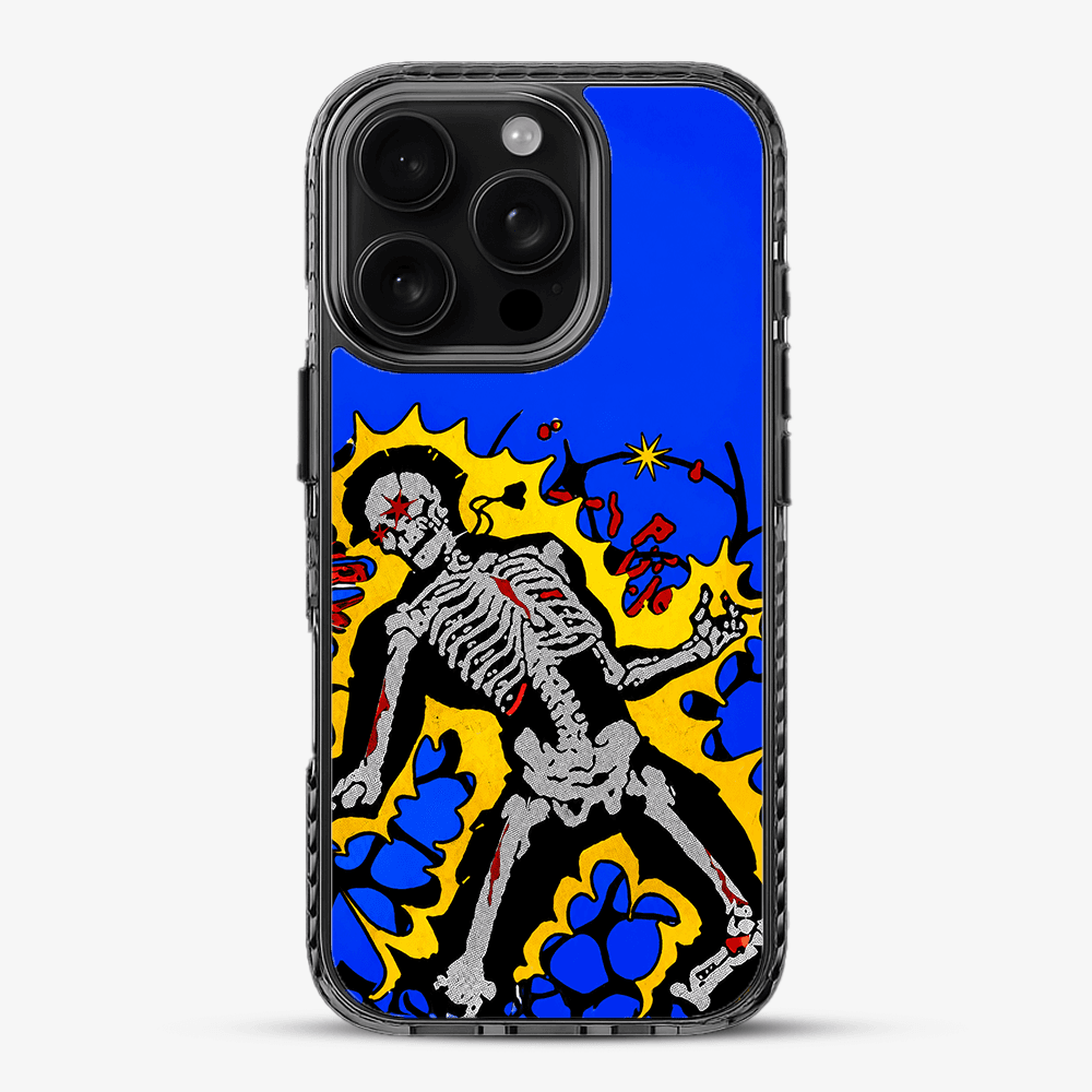 Psychedelic Skeleton Phone Case