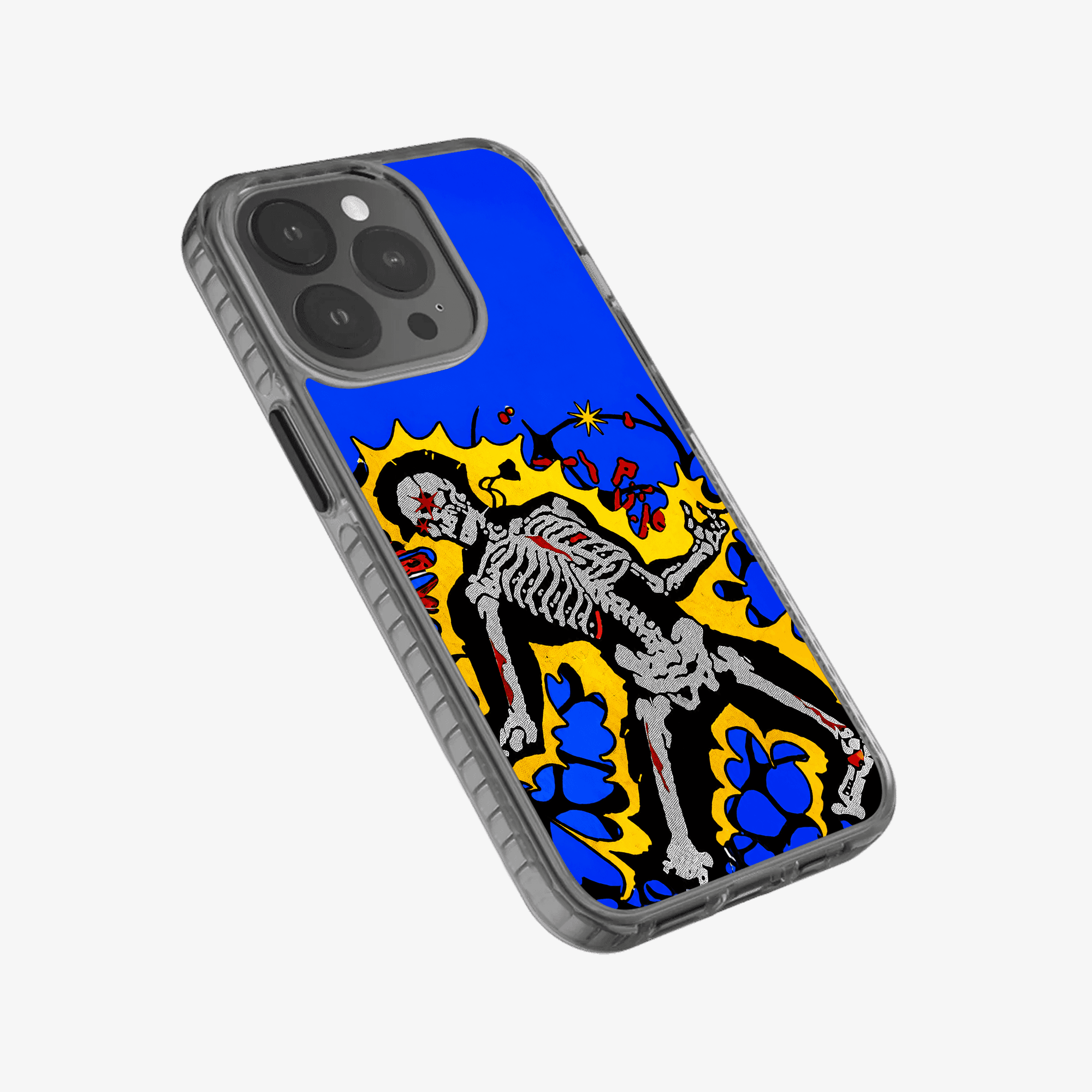Psychedelic Skeleton Phone Case