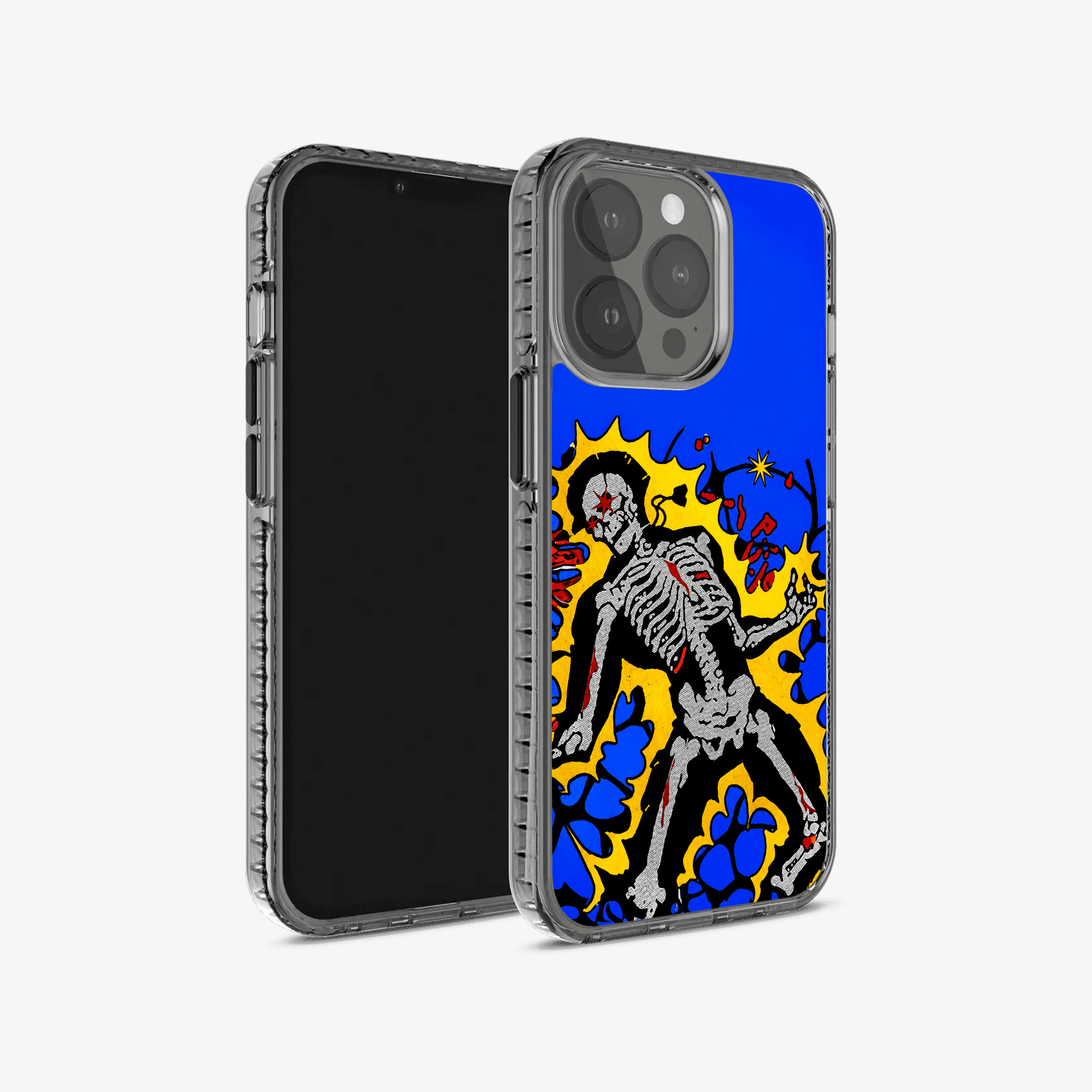 Psychedelic Skeleton Phone Case