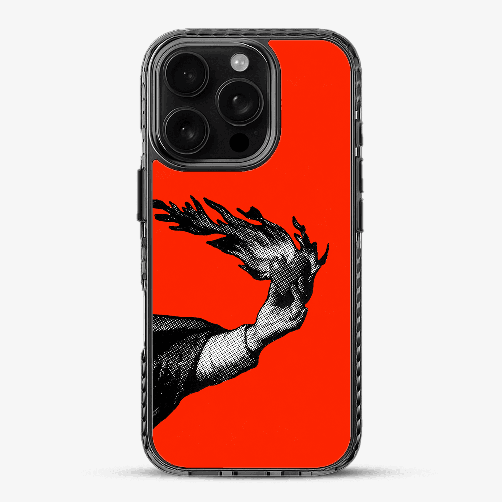 Burning Hand Art Phone Case