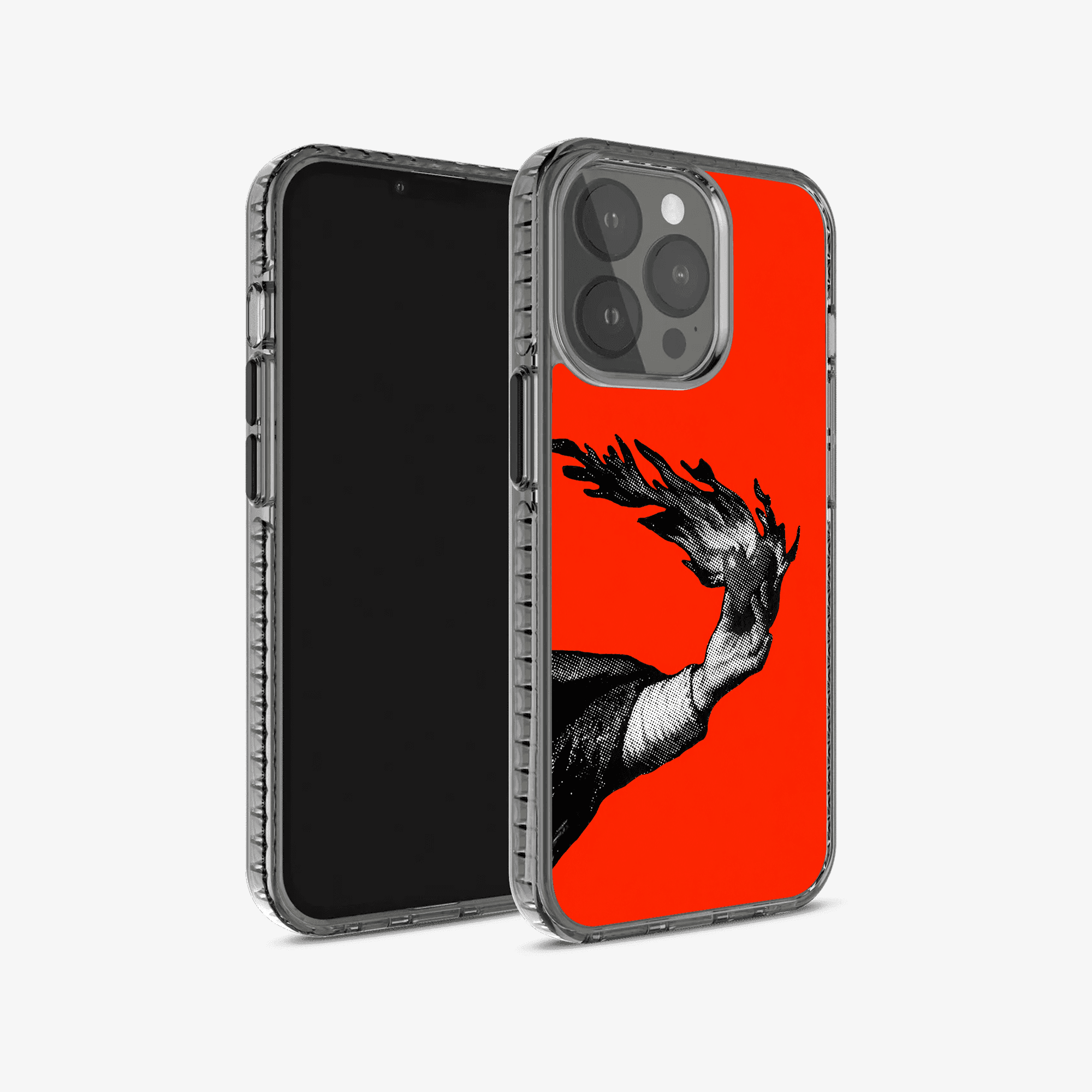 Burning Hand Art Phone Case