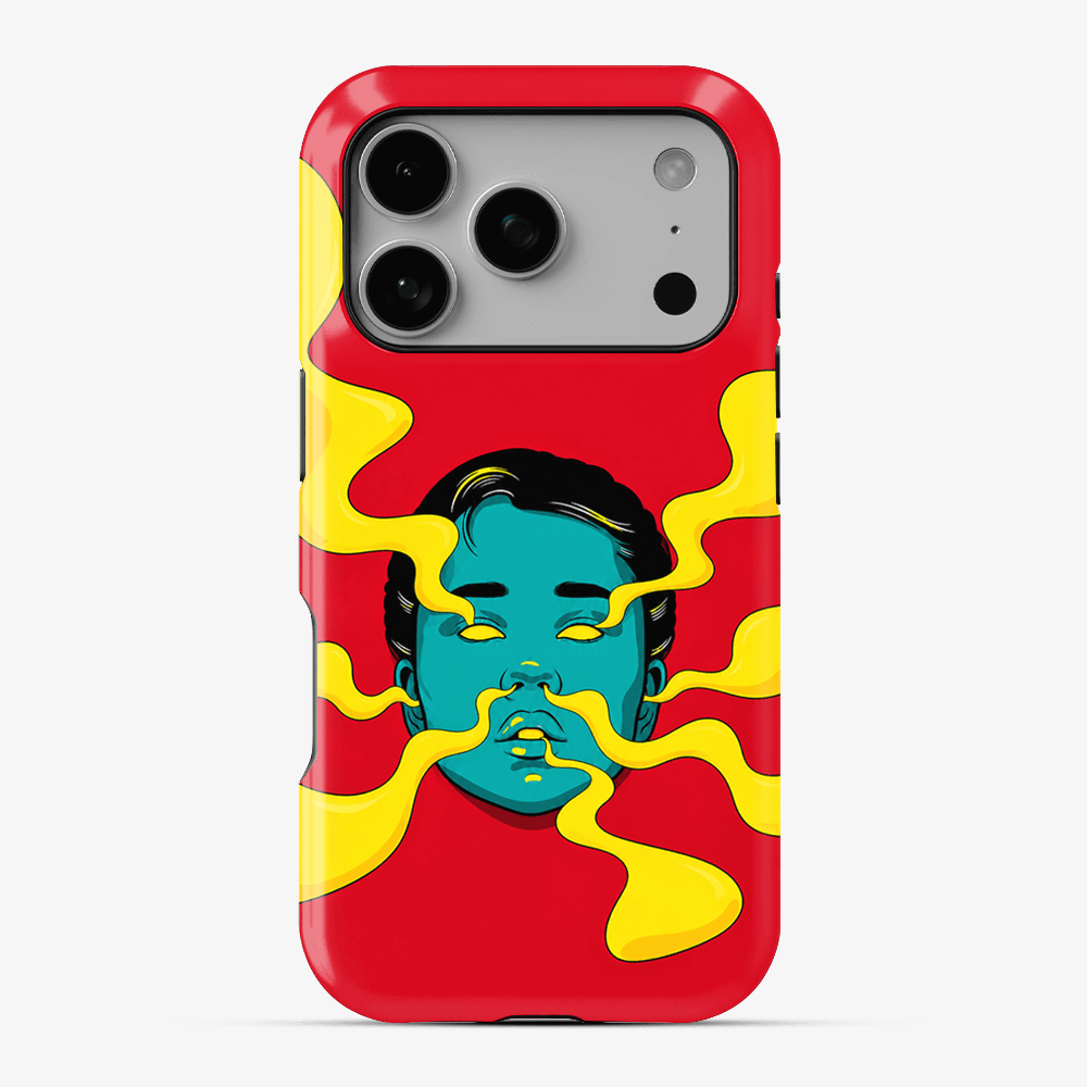 Psychedelic Face Phone Case