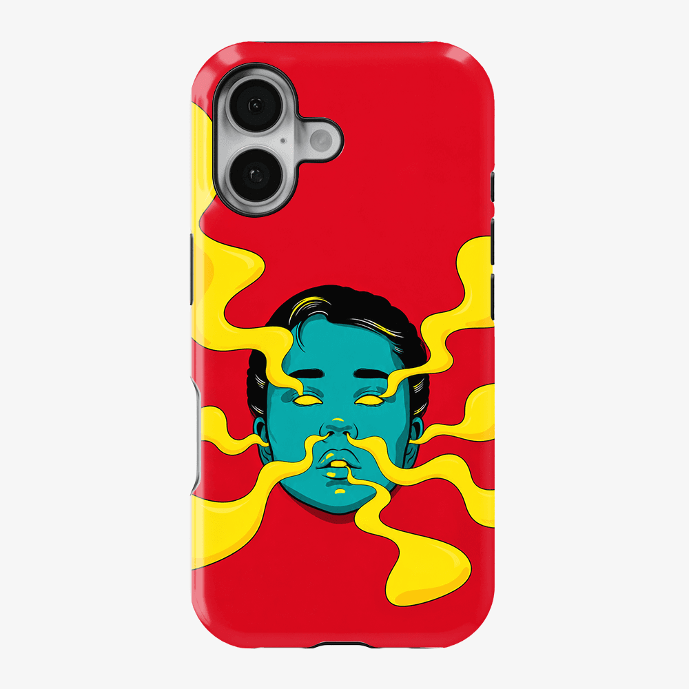 Psychedelic Face Phone Case