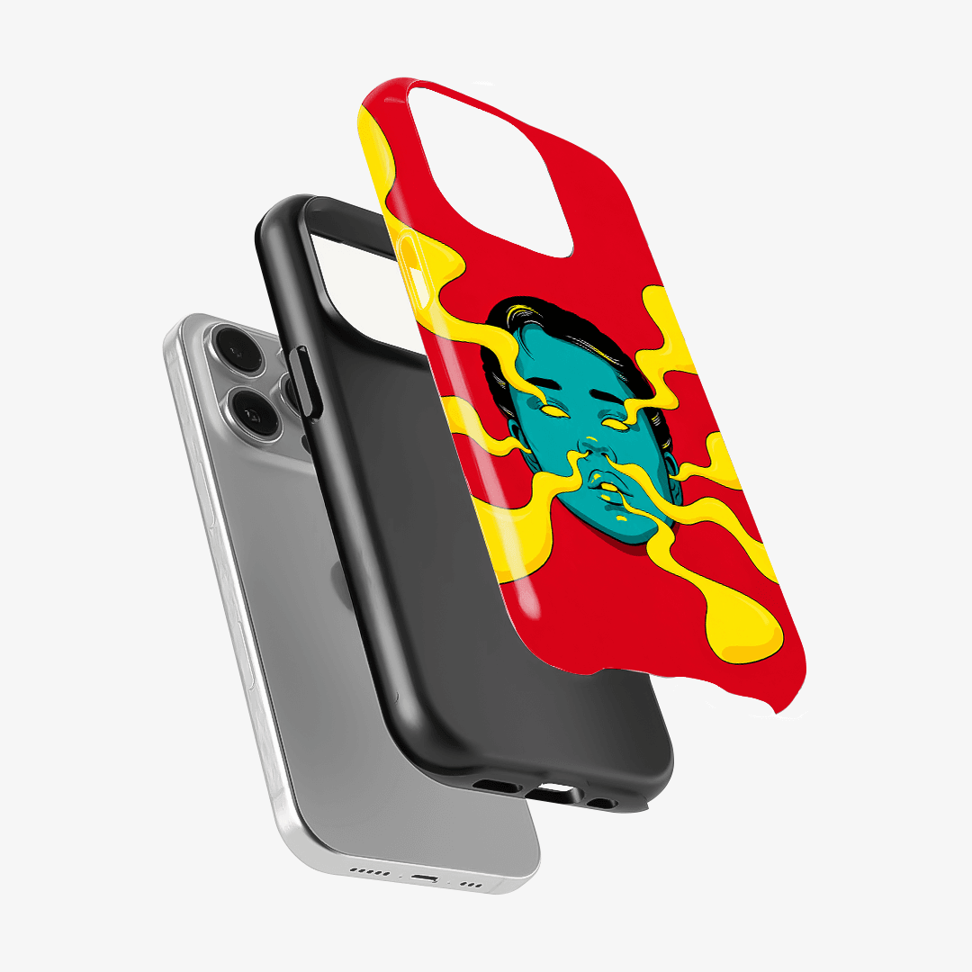 Psychedelic Face Phone Case