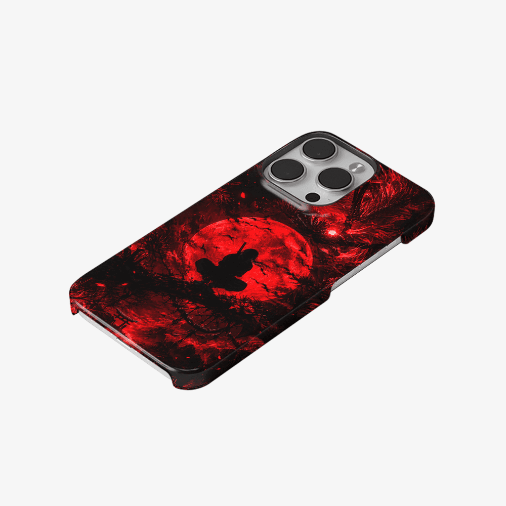 Crimson Moon Shinobi Phone Case