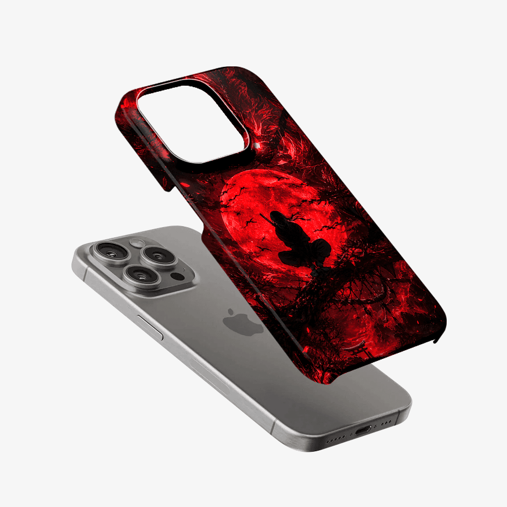 Crimson Moon Shinobi Phone Case