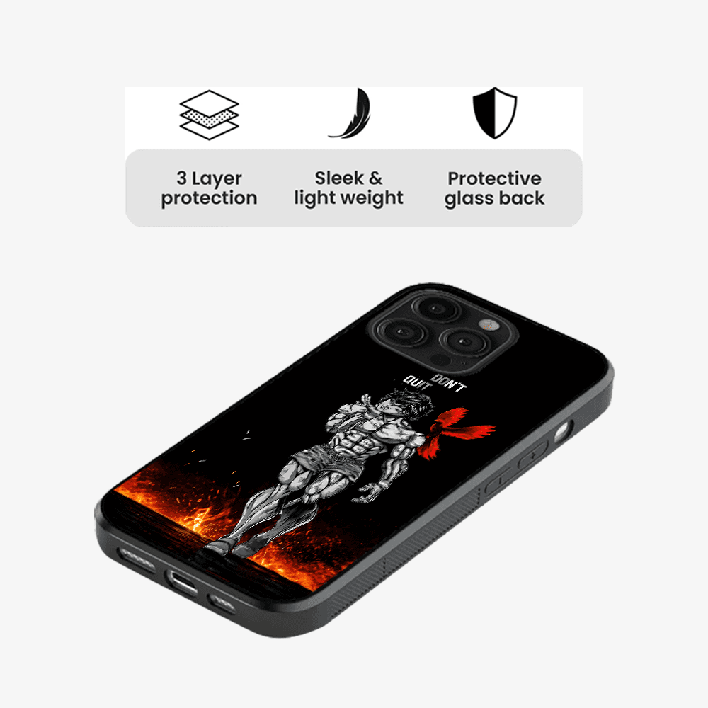 Never Quit Warrior Phone Case
