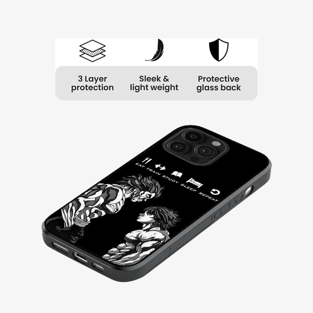 Train Sleep Repeat Phone Case