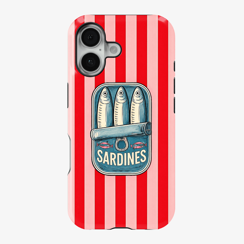 Vintage Sardines Tin Phone Case