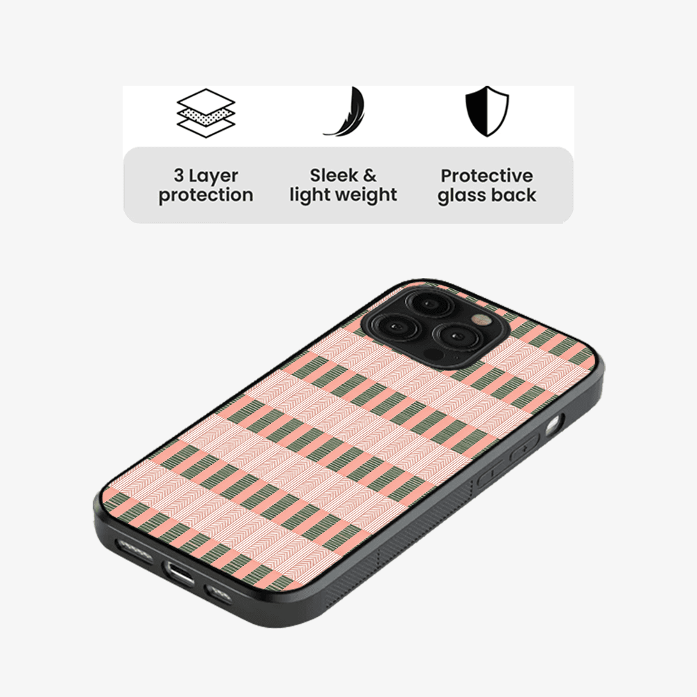 Pastel Plaid Pattern Phone Case