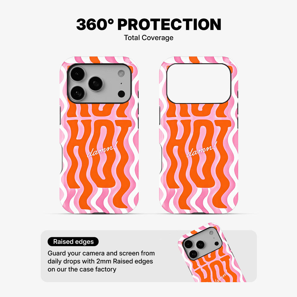 Hot Waves Pattern Phone Case