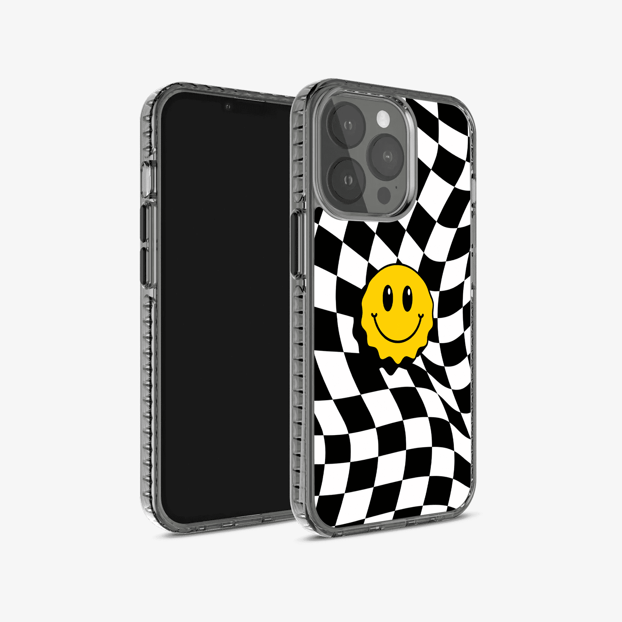 Smiley Checkerboard Phone Case