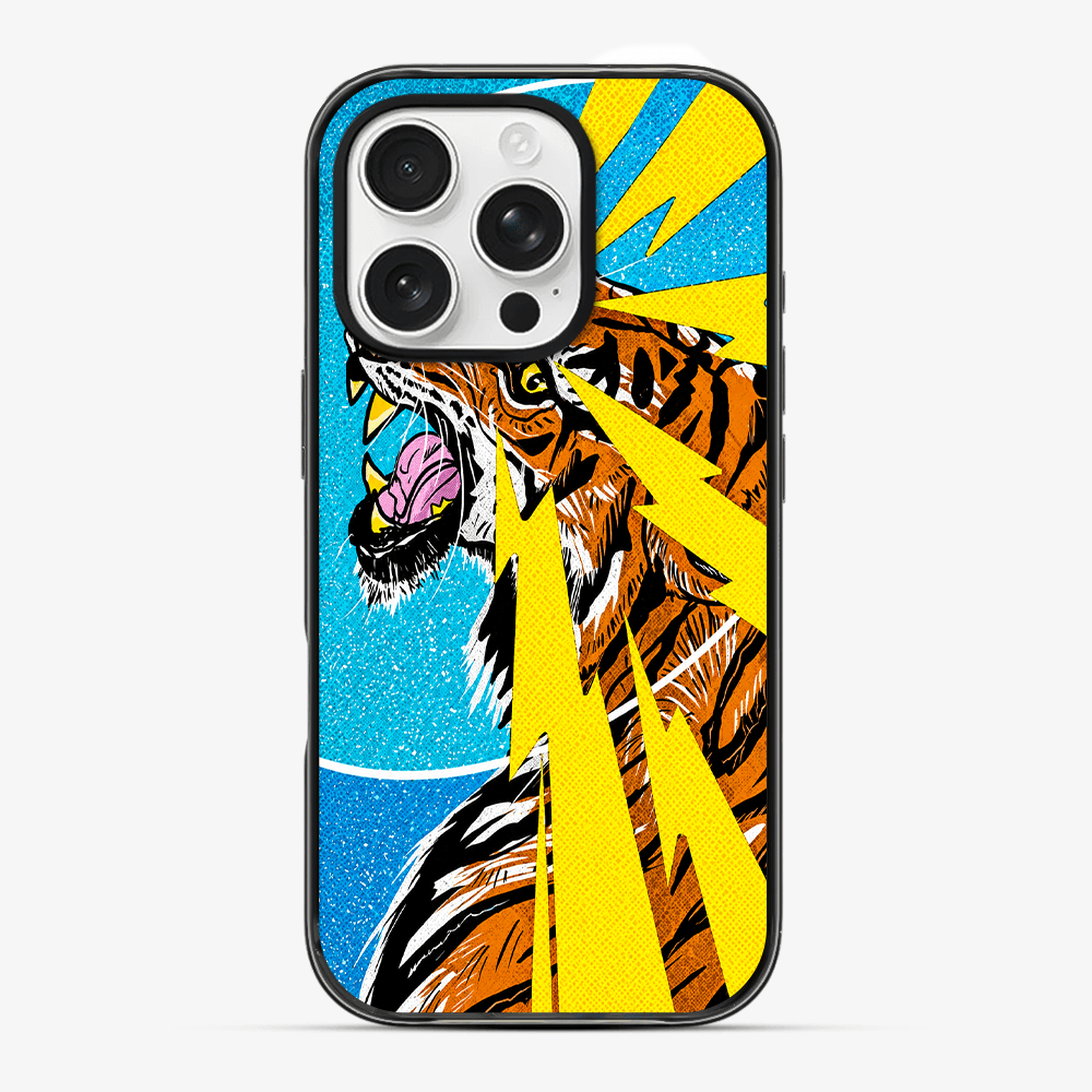 Roaring Tiger Pop Art Phone Case
