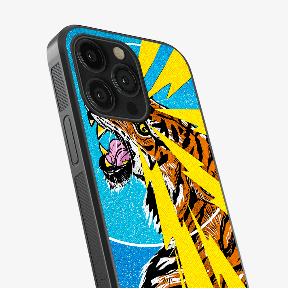 Roaring Tiger Pop Art Phone Case