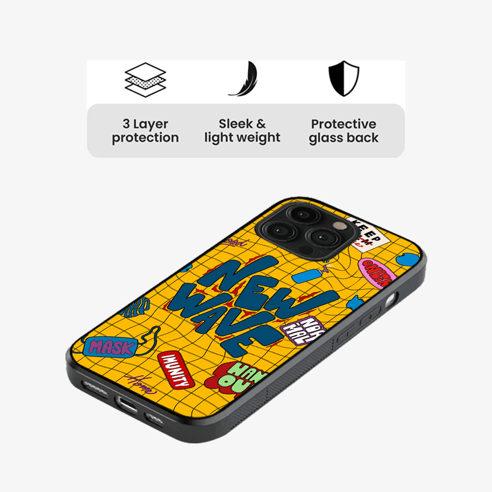 New Wave Pop Art Phone Case