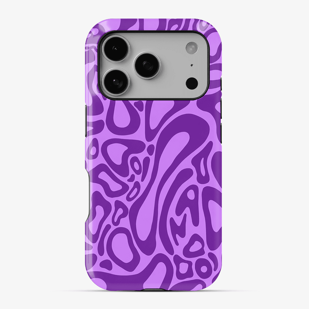Purple Liquid Pattern Phone Case premium designer phone case