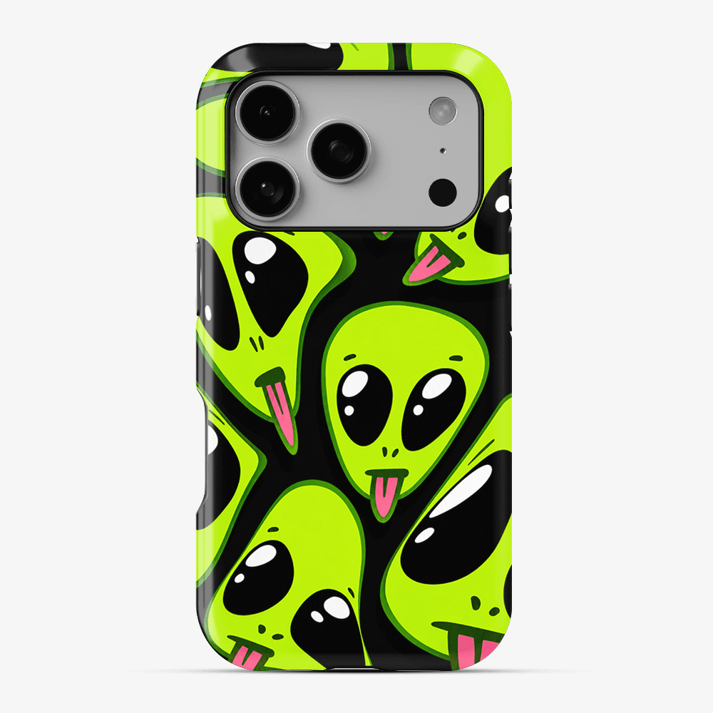 Alien Pattern Phone Case premium designer phone case