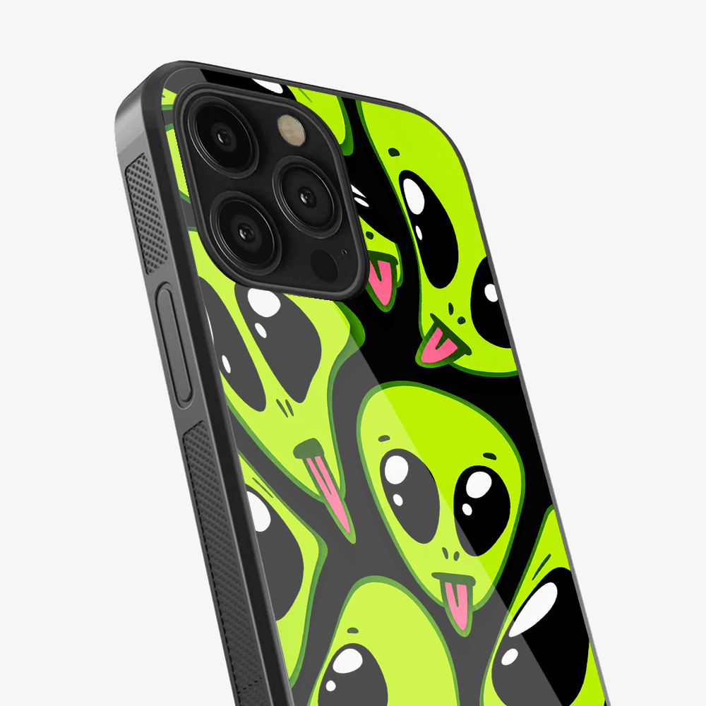 Alien Pattern Phone Case