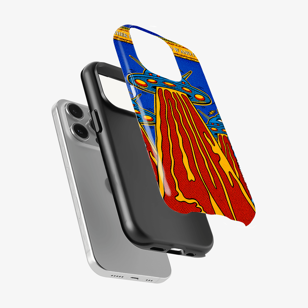 Retro UFO Beam Phone Case
