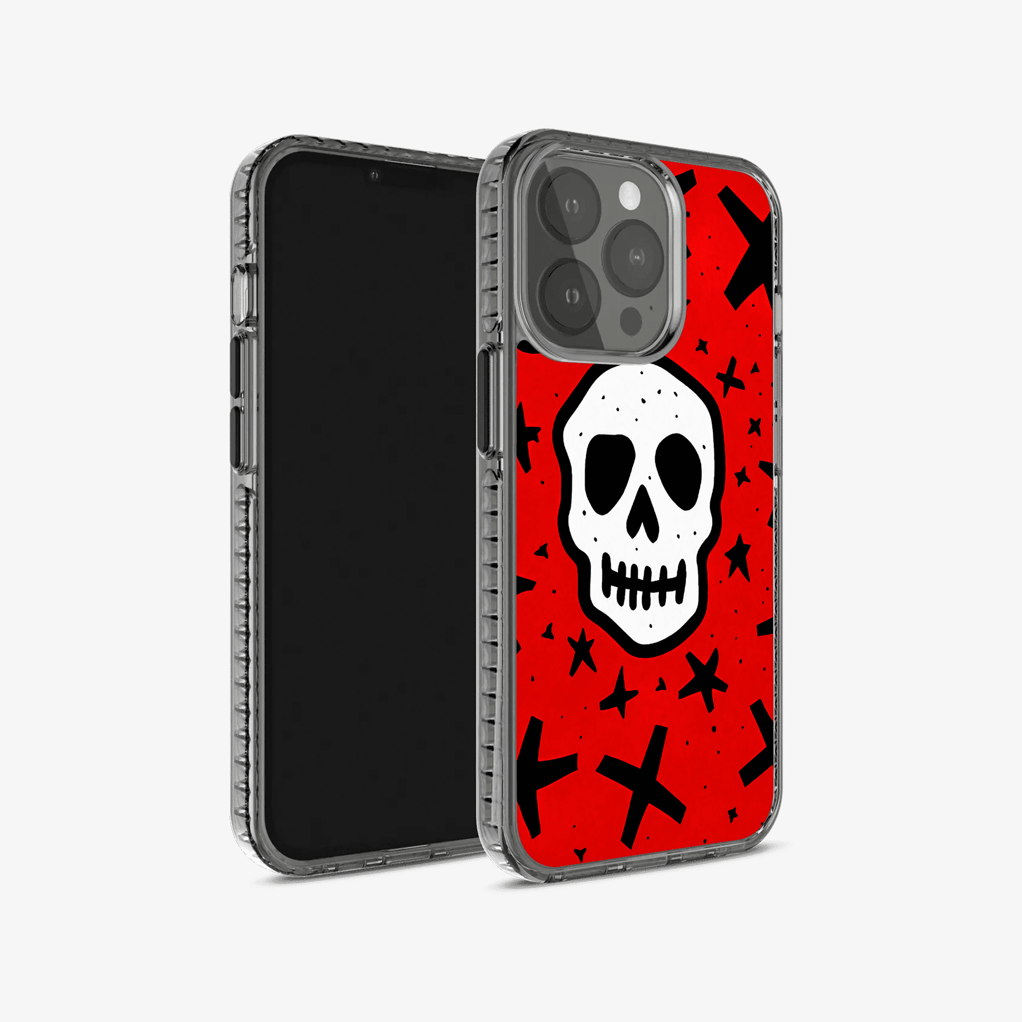 Skull Doodle Pattern Phone Case