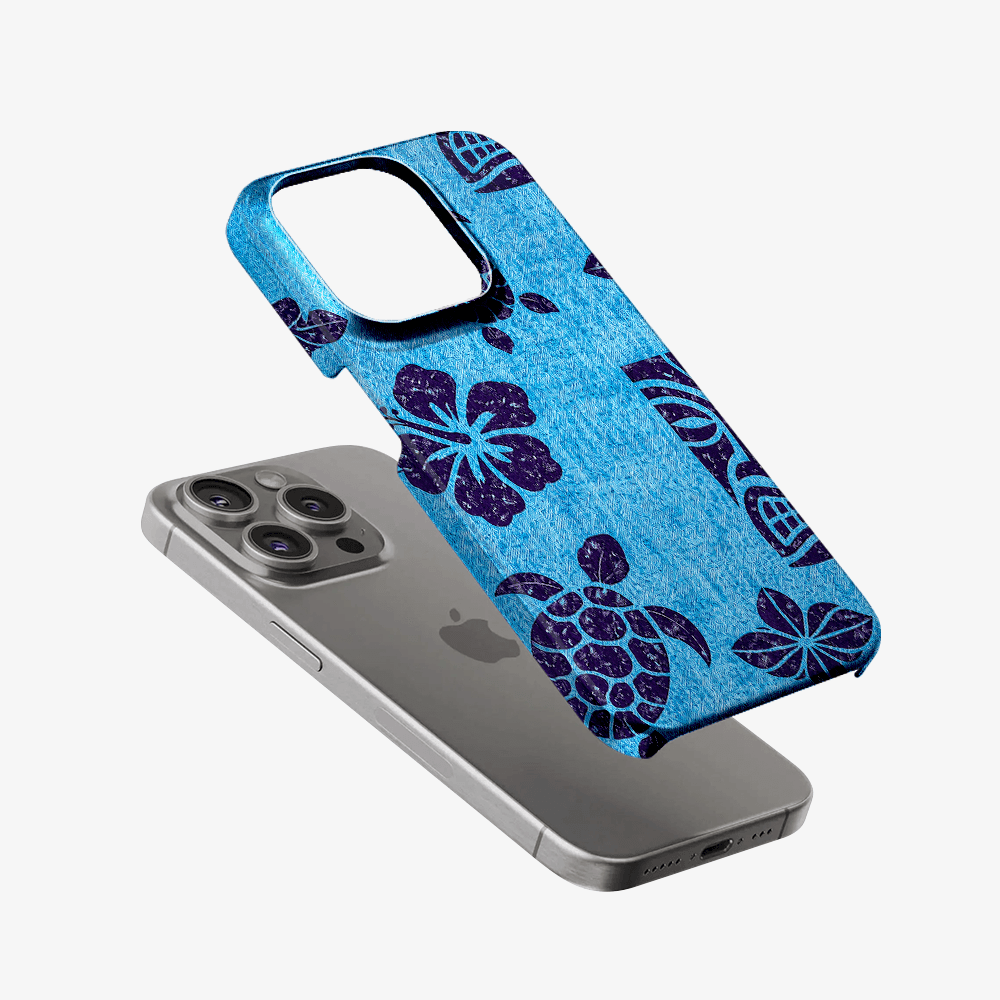 Tropical Turtle Pattern Phone Case