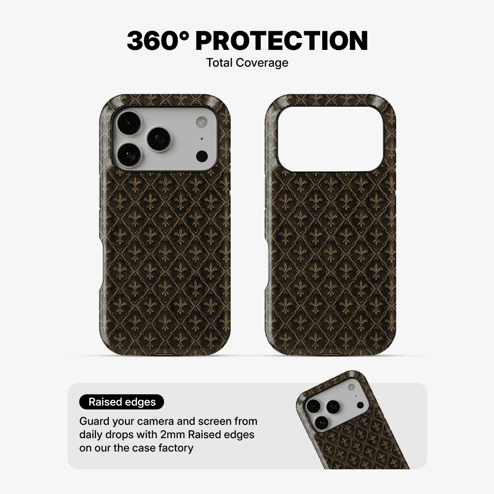 Luxury Monogram Pattern Phone Case