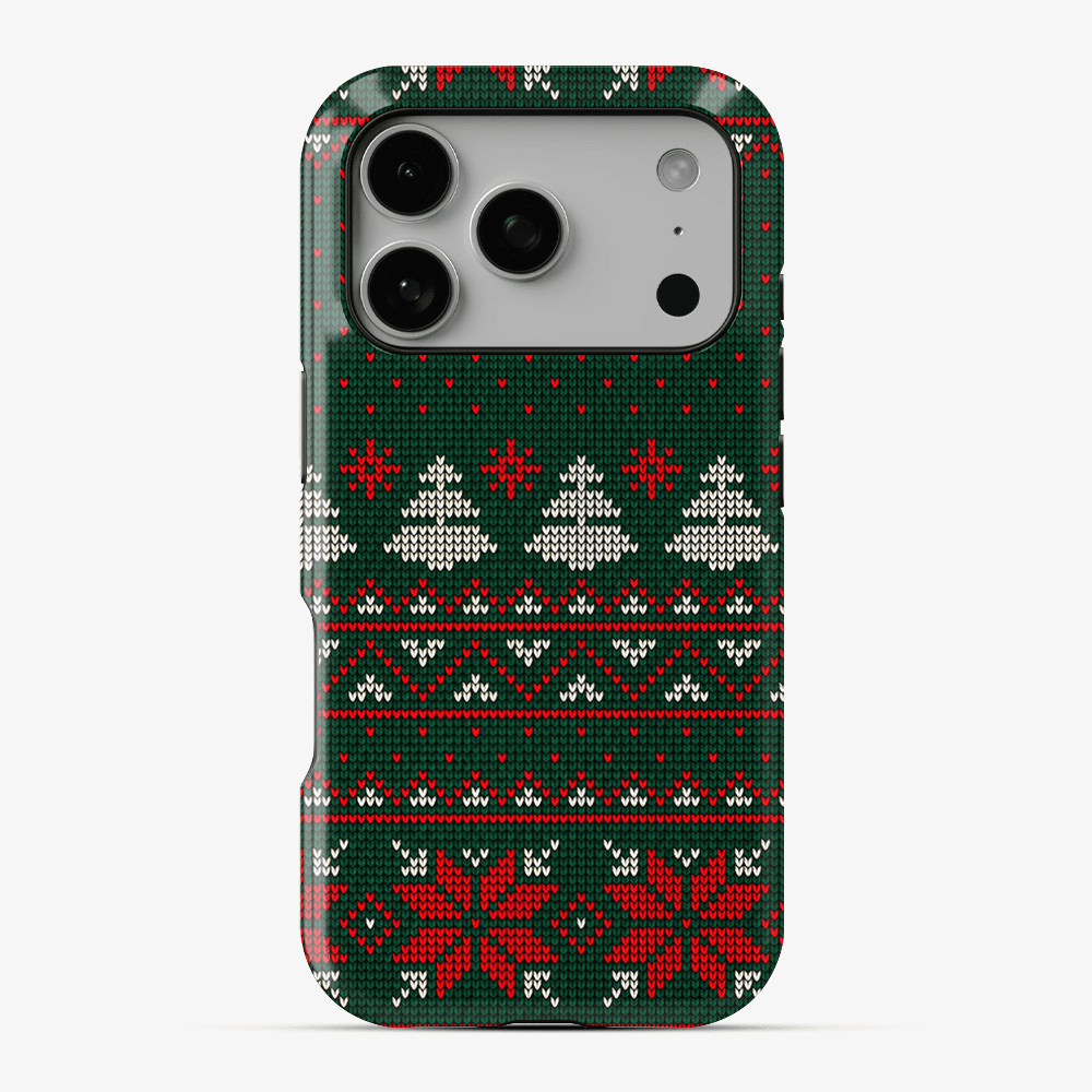 Holiday Knit Pattern Phone Case