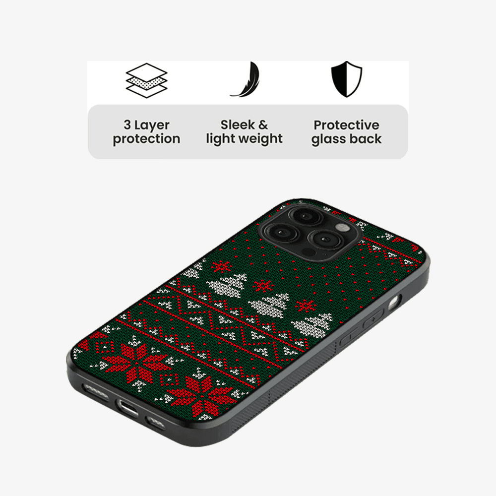 Holiday Knit Pattern Phone Case