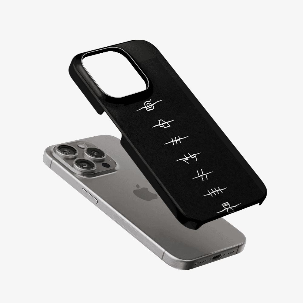 Shinobi Symbols Minimal Phone Case