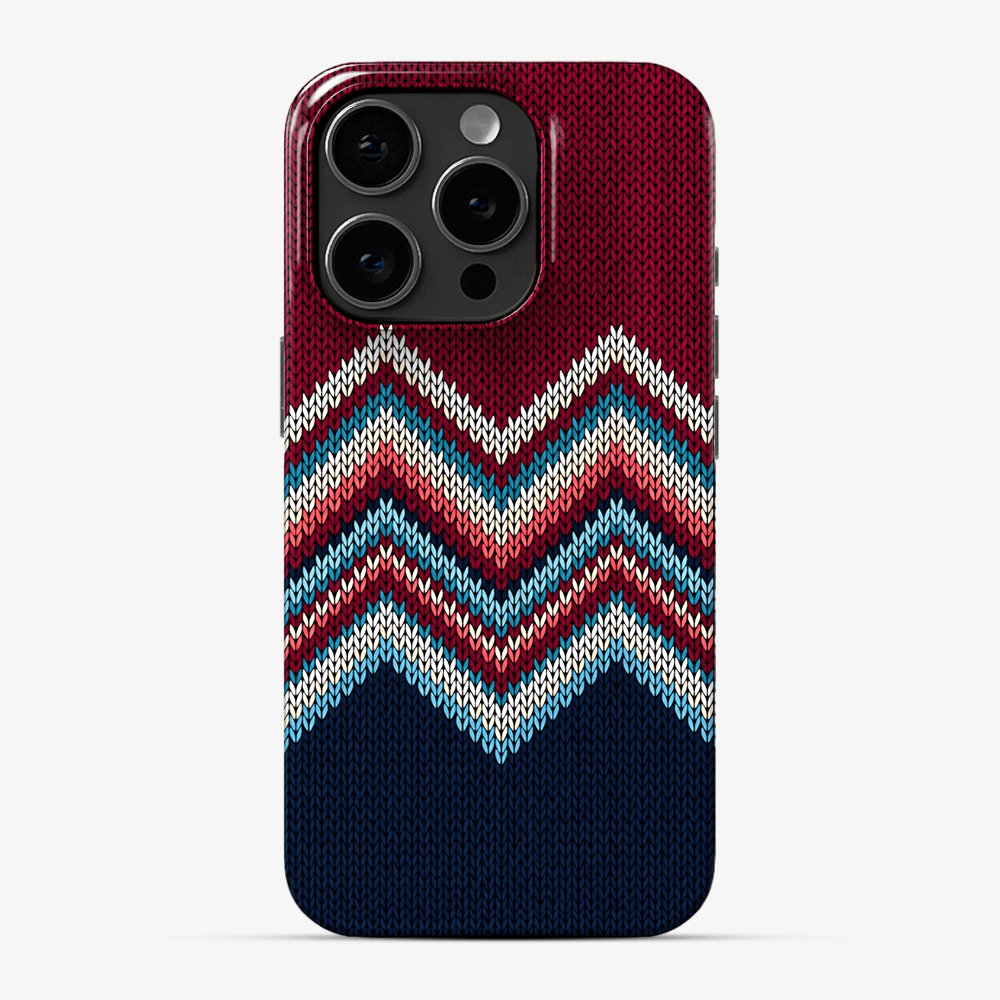 Chevron Knit Pattern Phone Case